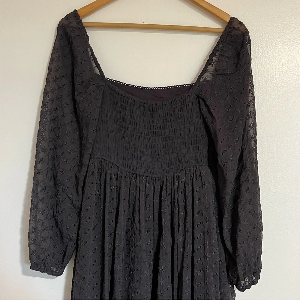 NEW Free People Malina Maxi Dress in Dark Scales